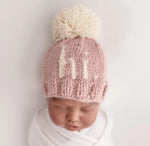 Pink Hi Knit Beanie