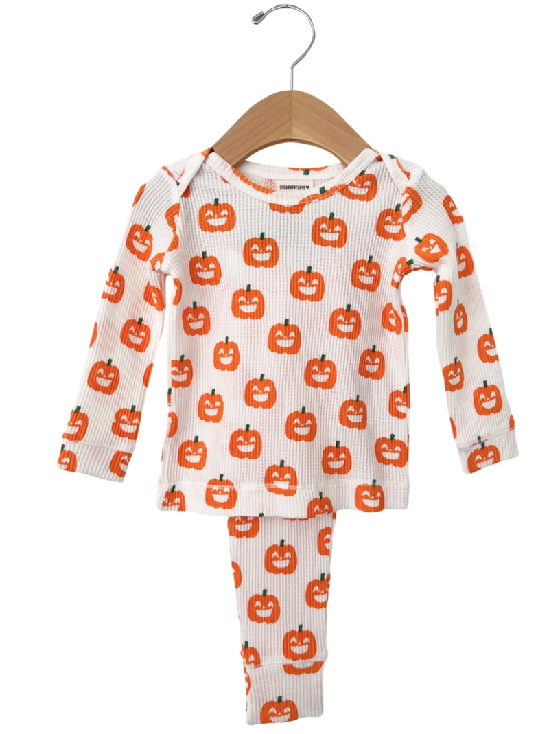 Jack-O-Lantern Organic Waffle 2-Piece Set