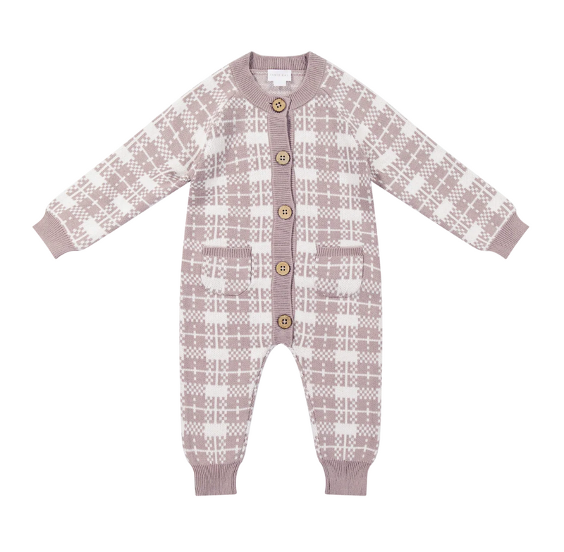 Marlo Check Knitted Onepiece