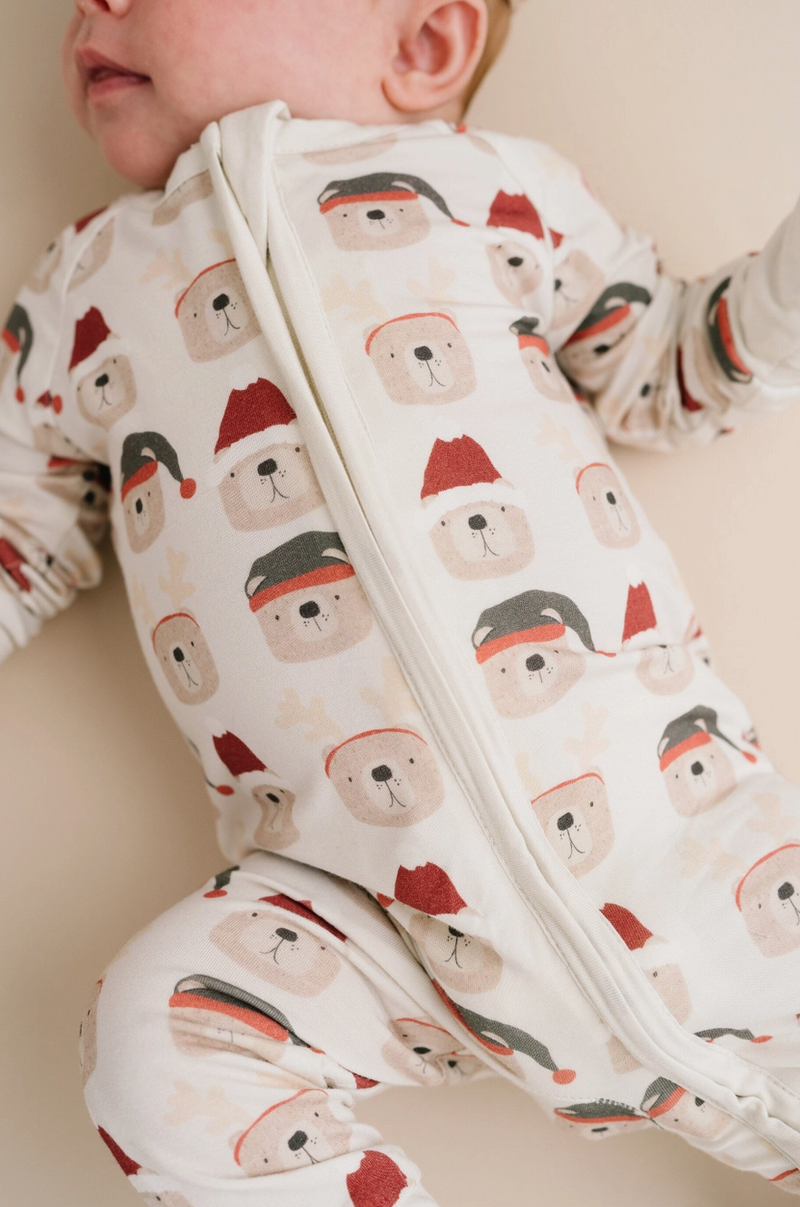 Christmas Bears Bamboo Sleeper